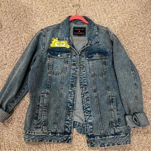 Members Only SpongeBob Nickelodeon Denim Jacket